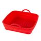 COLLAPSIBLE SILICONE AIR-FRYER LINER SQUARE