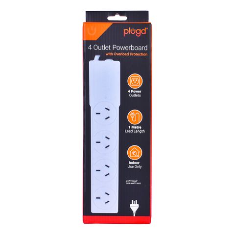 4 OUTLET POWERBOARD