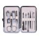 STAINLESS STEEL 10PC MANICURE SET SILVER