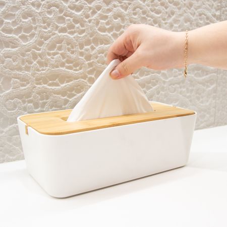 BAMBOO FIBRE TISSUE BOX