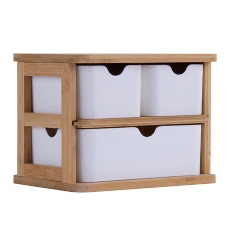 BAMBOO FIBRE STORAGE DRAW SET