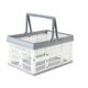 COLLAPSIBLE SHOPPING BASKET WITH HANDLE - 9L