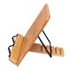 BAMBOO ADJUSTABLE READING AND TABLET STAND