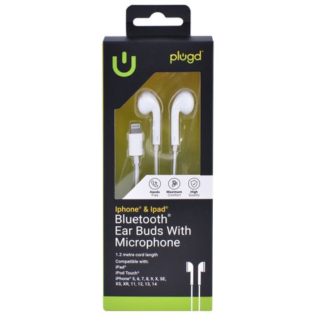 BLUETOOTH EAR BUDS WITH MIC IOS COMPATIBLE