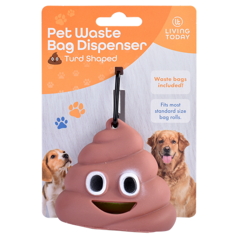 TURD POOP BAG DISPENSER