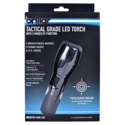 LED 5 MODE TACTICAL TORCH