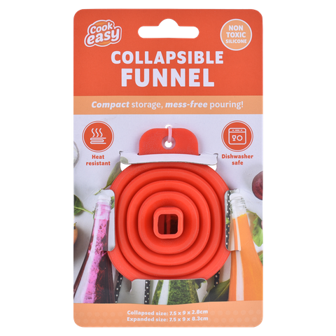 COLLAPSIBLE SILICONE FUNNEL