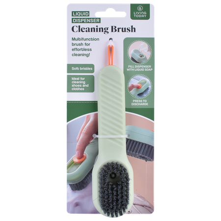 LIQUID DISPENSER CLEANING BRUSH