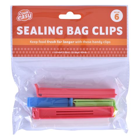 SET OF 6 SNACK BAG CLIPS