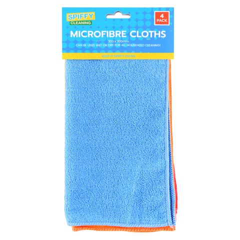 4PC CLEANING CLOTHS