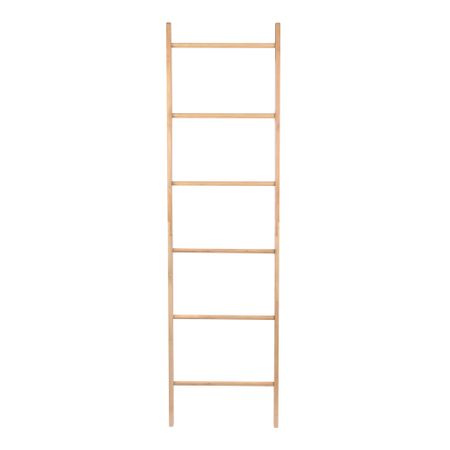 FREESTANDING BAMBOO TOWEL LADDER