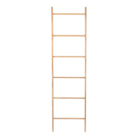 FREESTANDING BAMBOO TOWEL LADDER