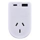 OUTBOUND UK/HK ADAPTOR WITH USB Type C & A
