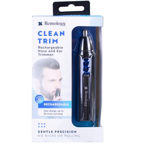 MENS RECHARGABLE PRECISION NOSE AND EAR TRIMMER