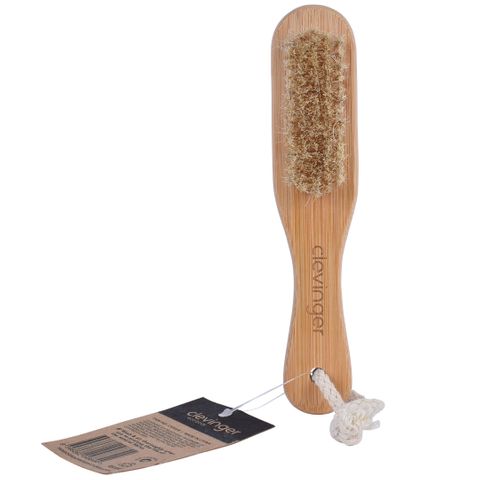 BAMBOO FOOT BRUSH WITH PUMICE STONE