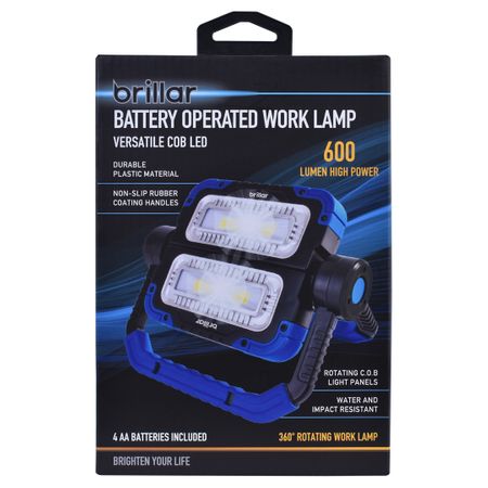 BRILLAR BATTERY OPERATED WORK LIGHT