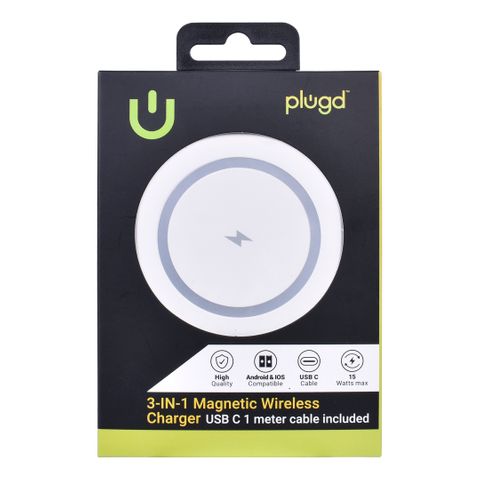 3-IN-1 MAGNETIC WIRELESS CHARGER