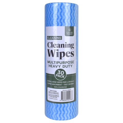 CLEANING WIPES - SMALL (30PK)