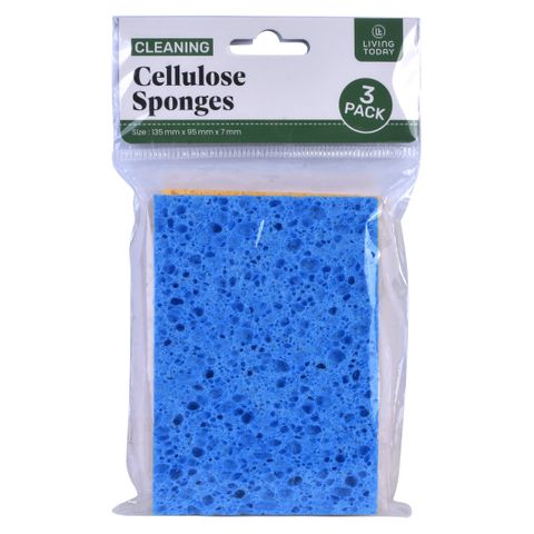 CELLULOSE SPONGES (3PK)