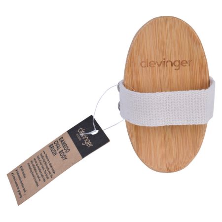 BAMBOO BODY BRUSH OVAL