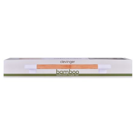 BAMBOO BATHROOM TOWEL HOLDER