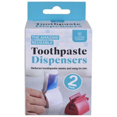 TOOTHPASTE DISPENSERS (2PK)