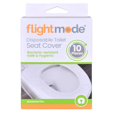 10PC DISPOSABLE TOILET SEAT COVERS