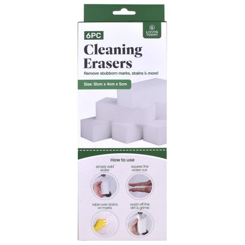 6PK CLEANING ERASER
