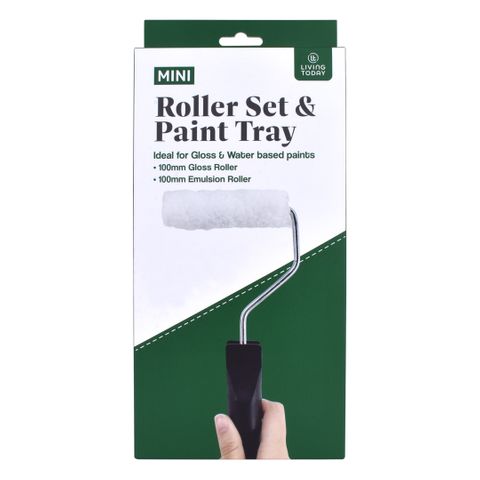 ROLLER SET & PAINT TRAY