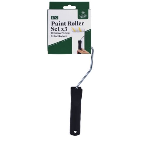 3PC PAINT ROLLER SET
