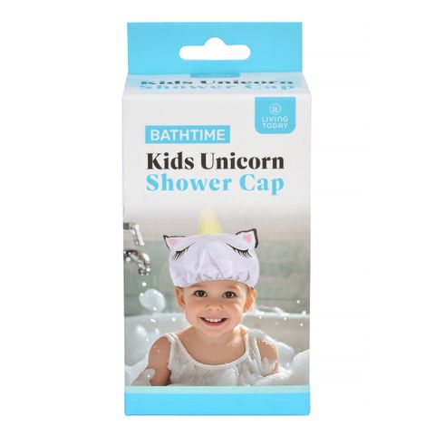 KIDS UNICORN SHOWER CAP