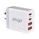 4 PORT  WALL CHARGER USB C+USB A