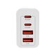4 PORT  WALL CHARGER USB C+USB A