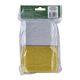 NON-SCRATCH MESH SCOURERS 4 PACK (Silver / Gold)