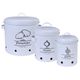 VEGETABLE STORAGE TINS SET (3PC)