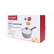 NON-STICK SAUCEPAN WITH LID - 20CM(white and grey)