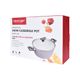 CLEVINGER 24CM NON-STICK CASSEROLE WITH LID(white and grey)