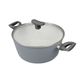8 PIECE COOKWARE SET(white and grey)