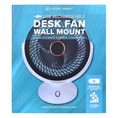 2000mAh RECHARGEABLE FAN