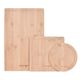 THREE -PIECE BAMBOO CUTTING BOARD