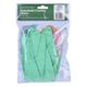 HOUSEHOLD LATEX CLEANING GLOVES 2 ASST  (Green / Pink)