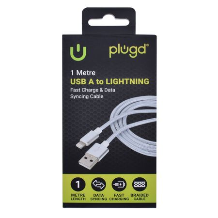 CHARGE & SYNC 1M USB A TO LIGHTNING