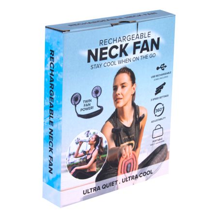 USB RECHARGEABLE NECK FAN