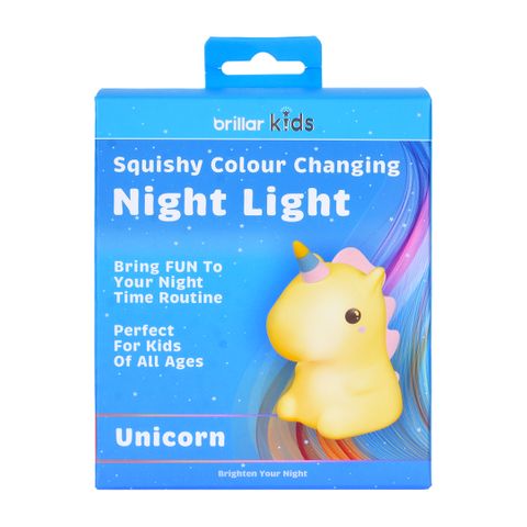 SQUISHY UNICORN NIGHT LIGHT