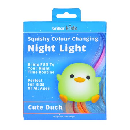 SQUISHY CUTE DUCK NIGHT LIGHT