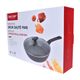 CLEVINGER 28CM NON-STICK SAUTE PAN WITH LID (BLACK)