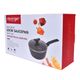 NON-STICK SAUCEPAN WITH LID - 20CM (BLACK)