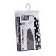 IRONING BOARD COVER 47CM X 135CM BLACK WITH SPOT