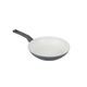 CLEVINGER 24CM NON-STICK FRYPAN(white and grey)