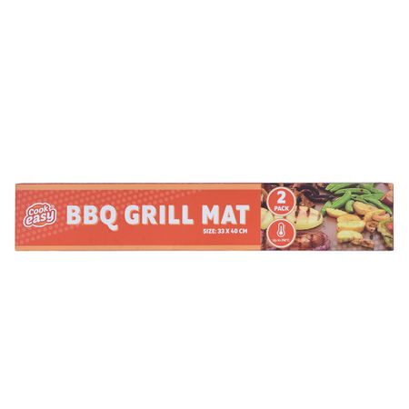 Copper BBQ Grill Mat-2PK